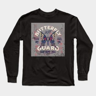 Butterfly Guard Retro Long Sleeve T-Shirt